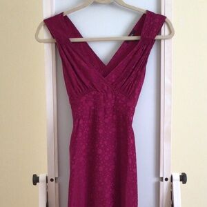 Vintage 90's Jacob Silk Fit and Flare Dress